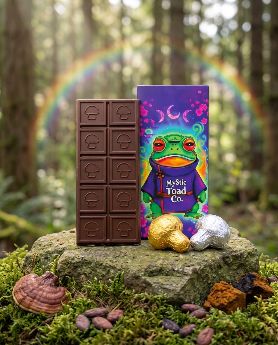 Deep Rest 70% Dark Magic Mushroom Chocolate Bar